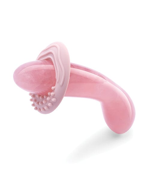 Le Wand Crystal G-Wand Stimulator - Rose Quartz Dongs & Dildos