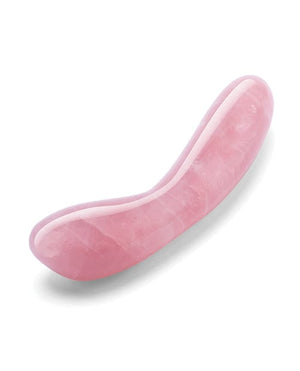 Le Wand Crystal G-Wand Stimulator - Rose Quartz Dongs & Dildos