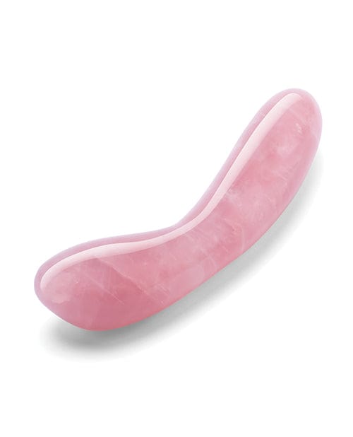 Le Wand Crystal G-Wand Stimulator - Rose Quartz Dongs & Dildos