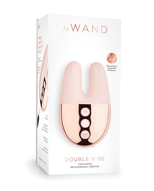 Le Wand Double Vibe Rose Gold Stimulators