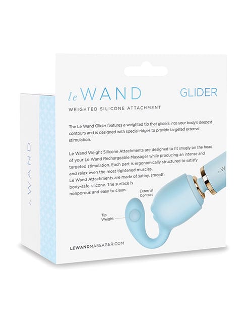 Le Wand Glider Weighted Silicone Attachment Massage Products