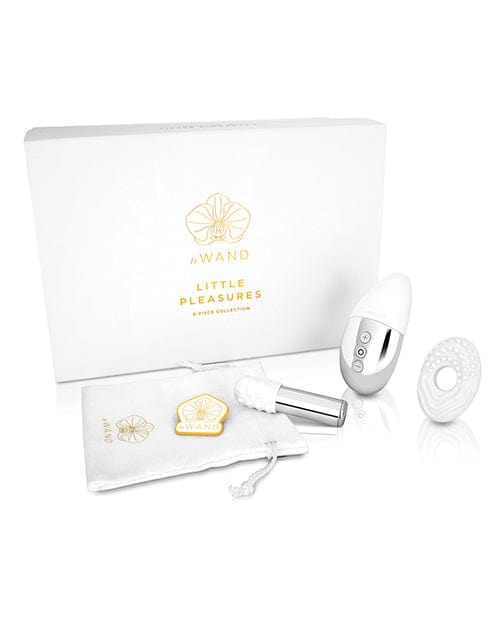 Le Wand Little Pleasures 6 pc Kit - Chrome Stimulators