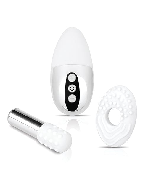 Le Wand Little Pleasures 6 pc Kit - Chrome Stimulators