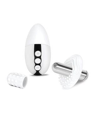 Le Wand Little Pleasures 6 pc Kit - Chrome Stimulators