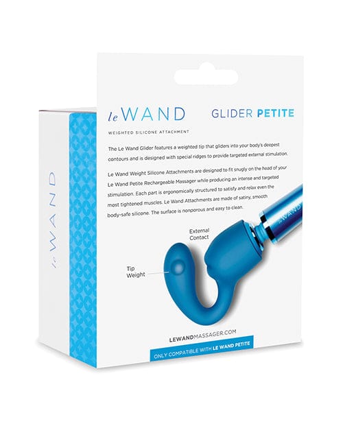 Le Wand Petite Glider Weighted Silicone Attachment Massage Products