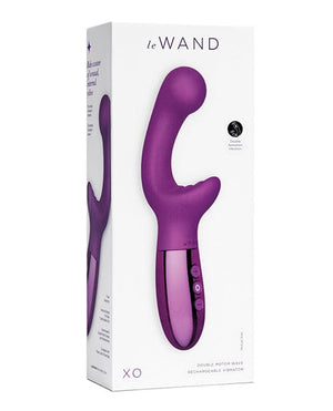 Le Wand Xo Double Motor Wave Rechargeable Vibrator - Cherry Vibrators