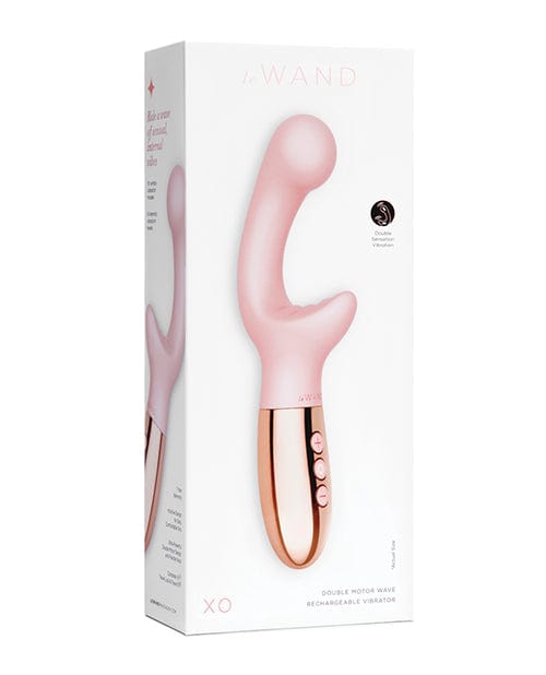 Le Wand Xo Double Motor Wave Rechargeable Vibrator - Rose Gold Vibrators