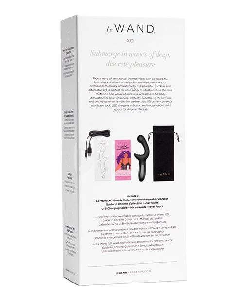 Le Wand Xo Double Motor Wave Rechargeable Vibrator - Vibrators