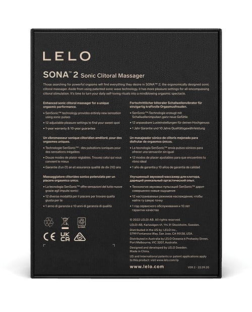 Lelo Sona 2 Stimulators