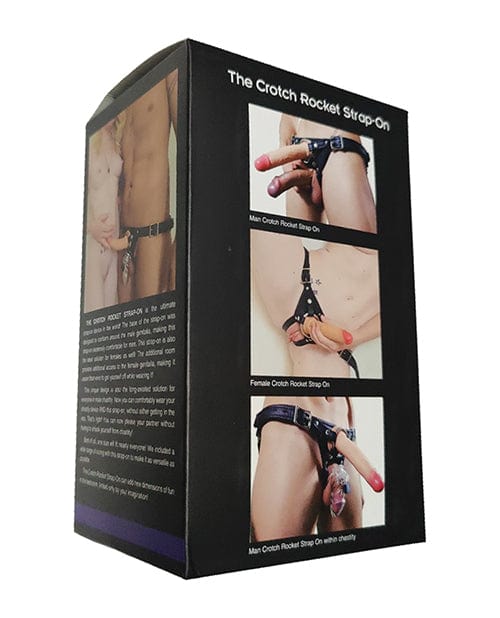 Locked In Lust Crotch Rocket Strap-on - Black Strap Ons