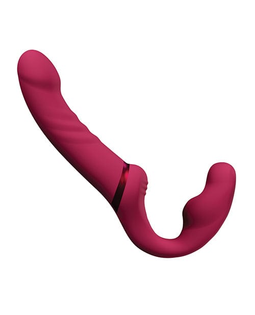 Lovense Lapis Vibrating Strapless Strap On - Pink Strap Ons