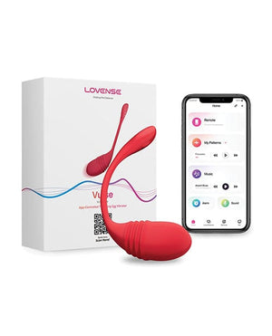 Lovense Vulse Thrusting Egg - Red Stimulators