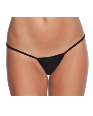 Low Rise Lycra G-string Black / small Lingerie