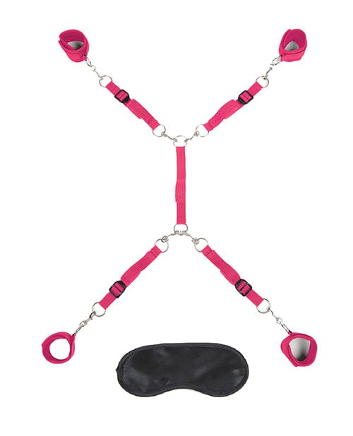 Lux Fetish Bed Spreader Bondage Blindfolds & Restraints