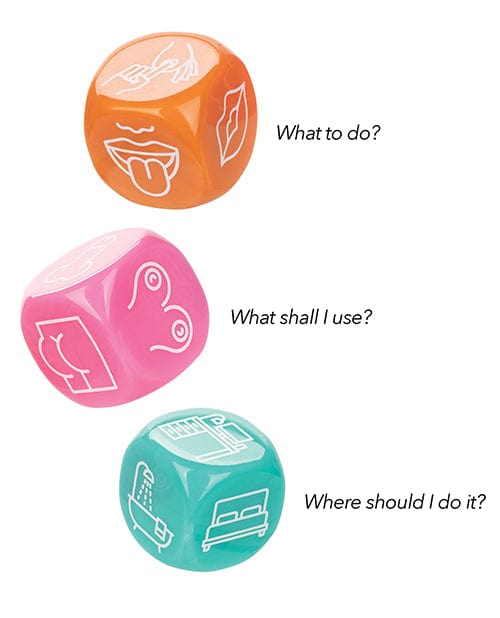 Naughty Bits Roll With It Icon Based Sex Dice Games For Romance & Couples