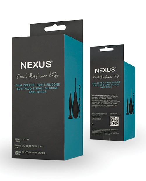 Nexus Beginner Anal Kit - Black Anal Products