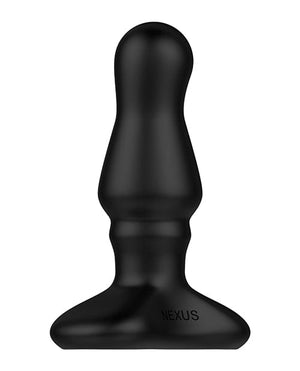 Nexus Bolster Butt Plug w/Inflatable Tip - Black Anal Products