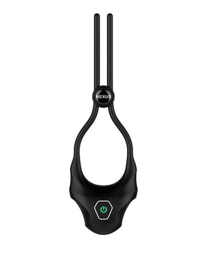 Nexus Forge Single Lasso Vibrating Cock Ring - Black Penis Enhancement
