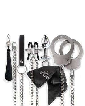 Nixie Interchangeable 8 Pc Bondage Kit Bondage Blindfolds & Restraints
