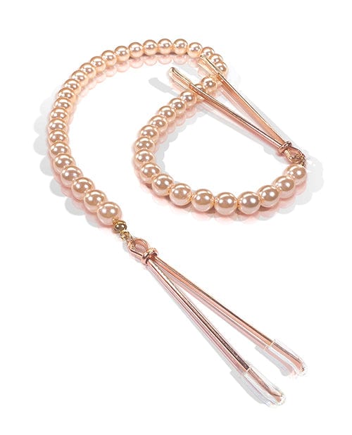 Nixie Pearl Drop Tweezer Nipple Clamps Bondage Blindfolds & Restraints