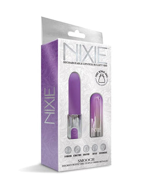 Nixie Smooch Rechargeable Lipstick Vibrator Purple Ombre Stimulators