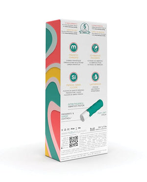 Nobu Mini Siera Twisted Bullet - Teal Stimulators