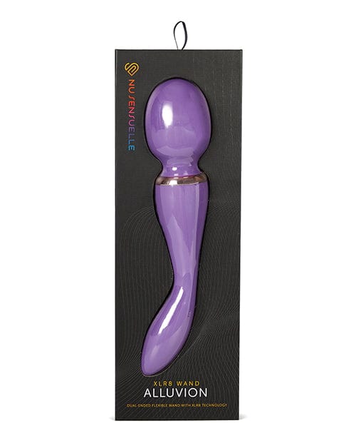 Nu Sensuelle Alluvion Xlr8 Wand Purple Massage Products