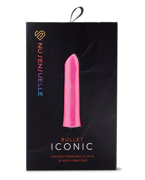 Nu Sensuelle Iconic Bullet Deep Pink Stimulators