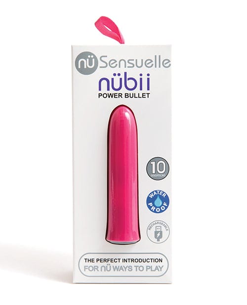 Nu Sensuelle Nubii 15 Function Bullet Blush Pink Stimulators
