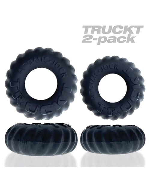 Oxballs TruckT Cock & Ball Ring Special Edition - Night Pack of 2 Gay & Lesbian Products