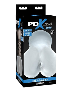 Pdx Male Blow & Go Mega Stroker Frosted Gay & Lesbian Products