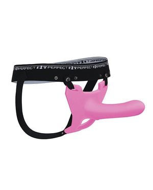 Perfect Fit Zoro Strap On W/case Pink / 5.5" Gay & Lesbian Products
