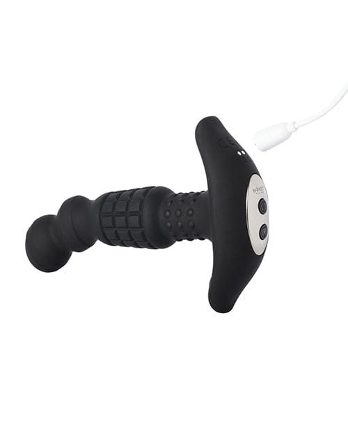 Pineapple Man Vibrating Prostate Massager - Black Anal Products