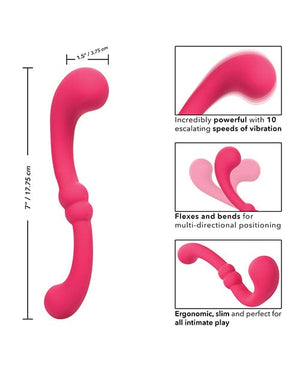 Pretty Little Wands Curvy Massager - Pink Massage Products