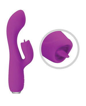 Pretty Love Gloria Licking Rabbit - Fuchsia Vibrators