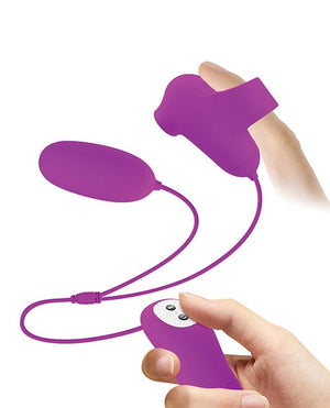 Pretty Love Suction & Vibro Bullets - Fuchsia Stimulators
