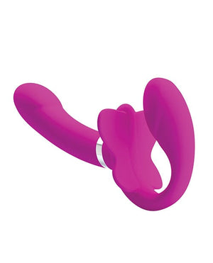 Pretty Love Valerie Strapless Strap On - Fuchsia Strap Ons