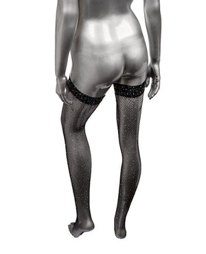 Radiance Thigh High Stockings - Black Lingerie