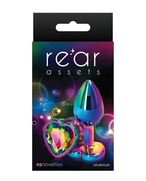 Rear Assets Mulitcolor Heart Rainbow / Small Anal Products