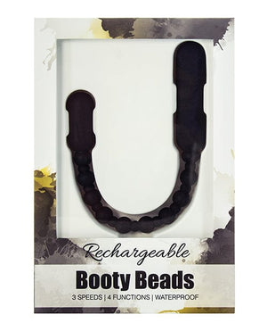 Rechargeable Booty Beads - Black Anal Products