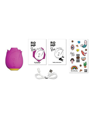 Romp Rose Clit Stimulator - Pink Stimulators