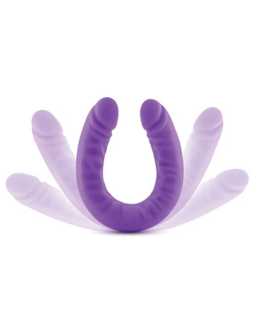"Ruse 18"" Slim Double Dong" Purple Dongs & Dildos