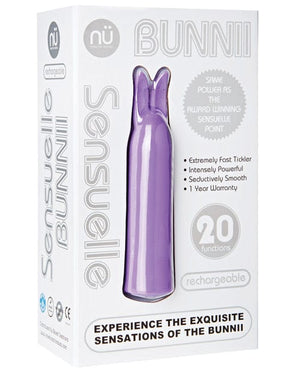 Sensuelle Bunnii Point Vibe Purple Stimulators