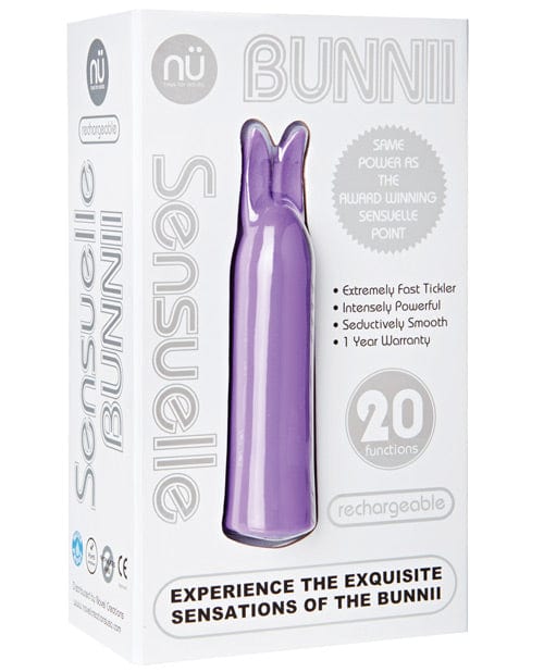 Sensuelle Bunnii Point Vibe Purple Stimulators