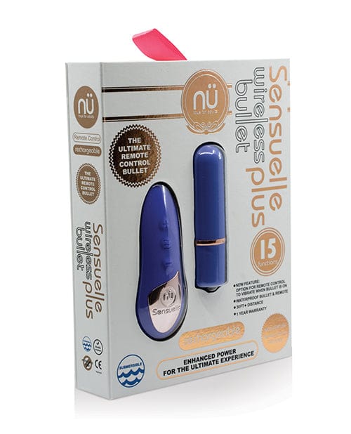 Sensuelle Remote Control Wireless Bullet Plus Ultra Violet Stimulators