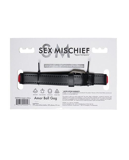 Sex & Mischief Amor Ball Gag Bondage Blindfolds & Restraints