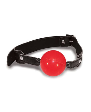 Sex & Mischief Solid Red Ball Gag Bondage Blindfolds & Restraints