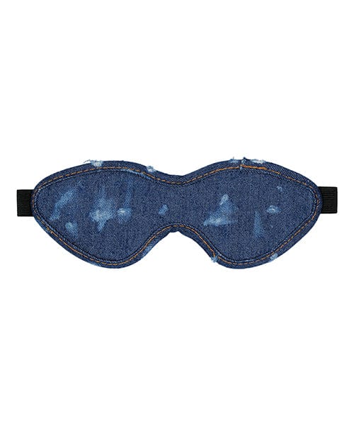 Shots Denim Eye Mask Blue Bondage Blindfolds & Restraints