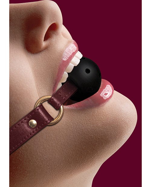 Shots Ouch Halo Breathable Ball Gag Bondage Blindfolds & Restraints