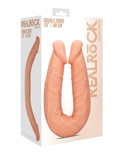 Shots Realrock 18" Double Dong Flesh Dongs & Dildos